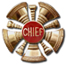 CHIEF (Gold/Red - 5 Horns)
