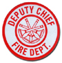 DEPUTY CHIEF FIRE DEPT. (4 Horns)