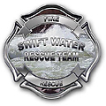 SWIFT WATER RESCUE - 3" Maltese Cross