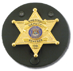 Clip-On Badge Holder - CIRCLE