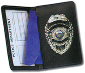Duty Badge Case w/ ID - Shield Cutout