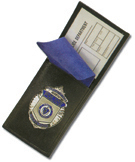 Top Open Dress Badge Case