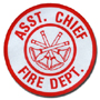 ASST. CHIEF FIRE DEPT. (4 Horns)