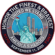 "Honor Finest & Bravest 12"" Patch"